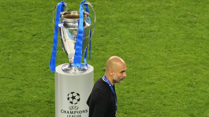 Pep Guardiola and Man City come up short in the Champions League final